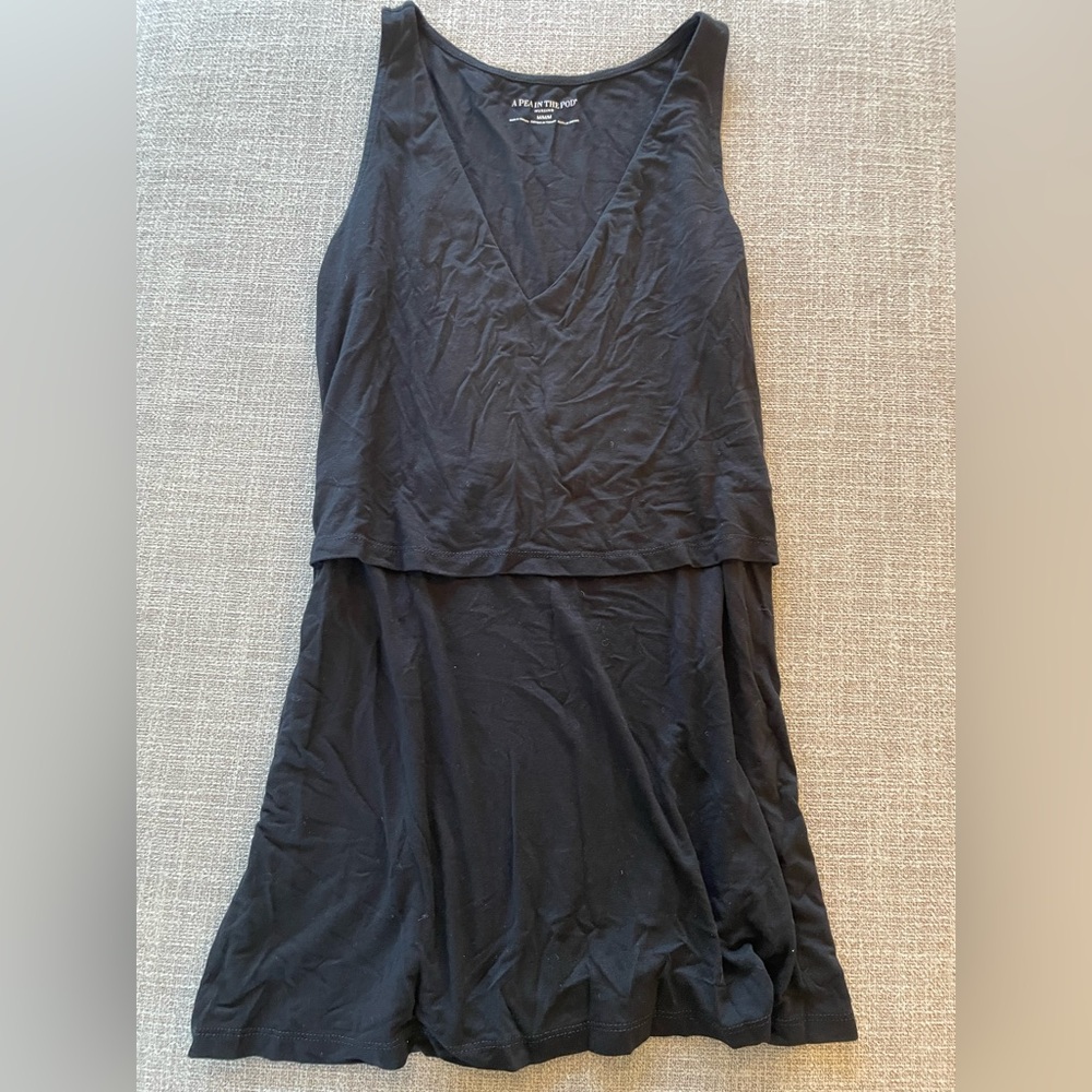 A Pea in the Pod Charcoal Nursing Top